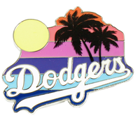 Los Angeles Dodgers Sunset Pin