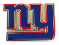 New York Giants Logo Pin w/ Red