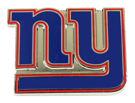 New York Giants Logo Pin w/ Red