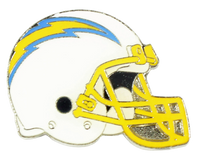 Los Angeles Chargers Helmet Pin.