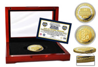 Michigan Wolverines 2023 CFP National Champions Gold & Silver Two Tone Coin