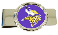 Minnesota Vikings Diamond Cut Money Clip