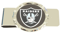 Las Vegas Raiders Diamond Cut Money Clip