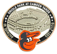 Oriole Park at Camden Yards Pin - Baltimore, MD / Built 1992- Limited 1,000.