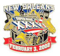 Super Bowl XXXVI (36) New Orleans Jazz Pin