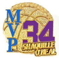 Shaquille O'Neal 2001 NBA Finals MVP Pin