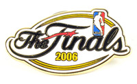 2006 NBA Finals Logo Pin