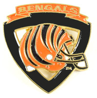 Cincinnati Bengals Crest Helmet Pin