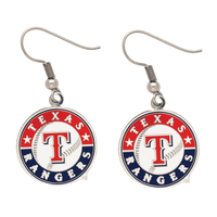 Texas Rangers Logo Earrings