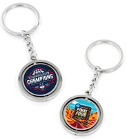 UConn 2024 Men's Final Four Champs Double Sided Spinning Key Chain