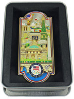 Charles Fazzino Paris 2024 Olympics Multi-Layered 4.25" Ultimate Pin - Limited Edition 1,000