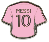 Lionel Messi Inter Miami Jersey Pin