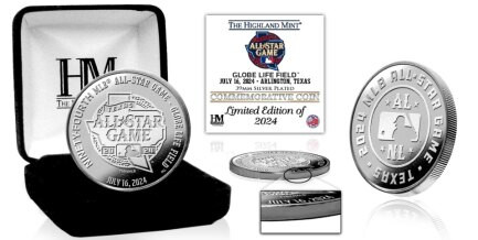 2024 MLB All Star Game Silver Coin - Limited Edition