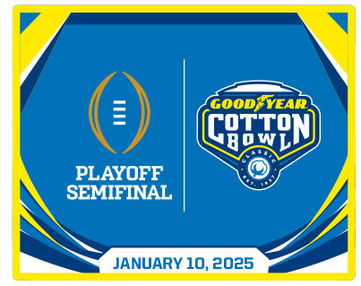 2025 Cotton Bowl Logo Pin
