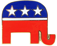 Republican Party Lapel Pin