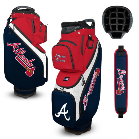 ATLANTA IA ゴルフバッグ Atlanta Braves Golf Bag w/ Cooler Bucket-2