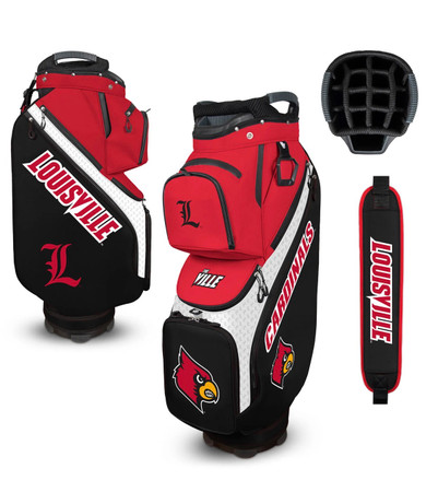 61インパラ　ゴールドグローブボックスカバー　エングレ Louisville Cardinals Golf Bag w/ Cooler Bucket