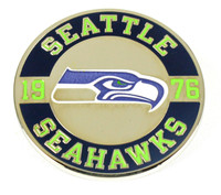 Seattle Seahawks Established 1976 Pin