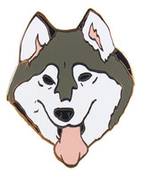 Siberian Husky Lapel Pin