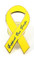 Support Our Troops Yellow Ribbon Pin