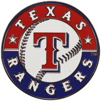 Texas Rangers Logo Pin