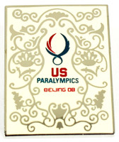 Beijing 2008 Olympics Paralympics Logo Pin