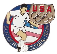 USA Olympic Team Athletes Soccer pin