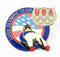 USA Olympic Team Luge Pin