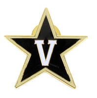 Vanderbilt Logo Pin