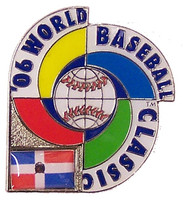 2006 World Baseball Classic Team Dominican Republic Pin