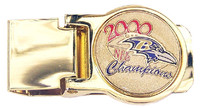 Baltimore Ravens 2000 NFL Champions Money Clip
