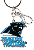 Carolina Panthers Brass Key Chain