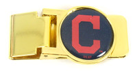 Cleveland Indians Brass Money Clip