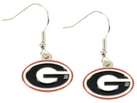 Georgia Bulldog Earrings