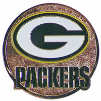 Green Bay Packers Circle Logo Magnet