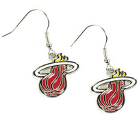 Miami Heat Earrings