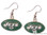 New York Jets Logo Earrings