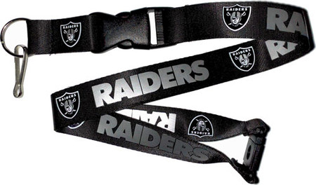 Oakland+Raiders+NFL+20+Lanyard+by+WinCraft+936745 for sale online