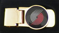 Portland Trail Blazers Brass Money Clip