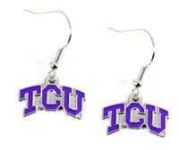 Texas Christian Earring