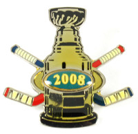 2008 Stanley Cup Trophy Pin - Cup Crazy