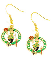 Boston Celtics Earrings - Gold