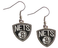 Brooklyn Nets Logo Earrings