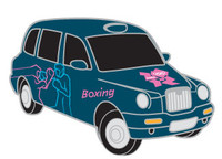 London 2012 Olympics Boxing Taxi Pin