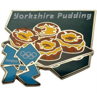 London 2012 Olympics Yorkshire Pudding Pin