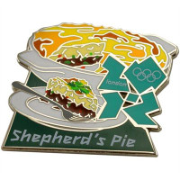 London 2012 Olympics Shepard's Pie Pin