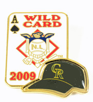 2009 Colorado Rockies Wild Card Pin