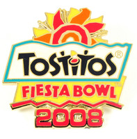 2008 Tostitos Fiesta Bowl Logo Pin