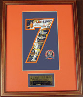 John Elway Hall Of Fame Induction #7 Puzzle Pin Set - (#112 of 2,004)