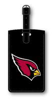 Arizona Cardinals Leatherette Color Logo Bag Tag